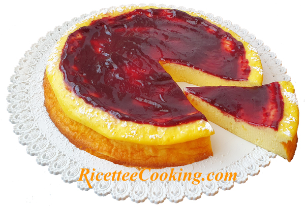 Torta allo yogurt e marmellata